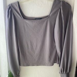 SHEIN Long Bishop Sleeve top